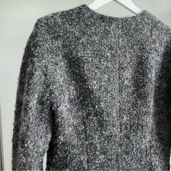 Georges Rech Vintage Grey Wool Boucle Blazer Jacket - Picture 4 of 5